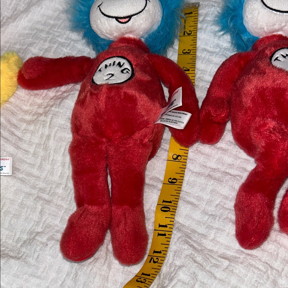 Dr. Seuss Red, Blue, and Yellow Plush Trio - Picture 11 of 16